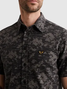 PME Legend PME Legend Short Sleeve Hemd Druck Graphite - Größe L – Produktbild 1 von 1