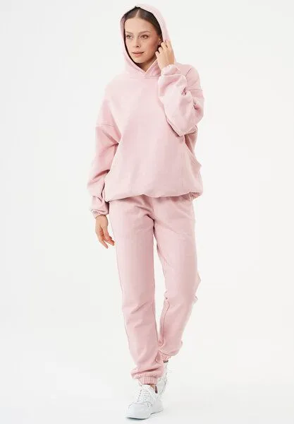 ORGANICATION ORGANICATION ESSENTIALS-HANDE- Soft Touch Oversize Hoodie aus Bio-Baumwolle, Dusty pink, – Produktbild 2 von 4