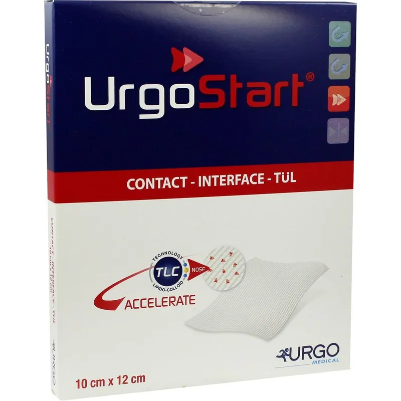 Urgo URGOSTART Tül 10x12 cm 10 St Wundgaze – Produktbild 1 von 1