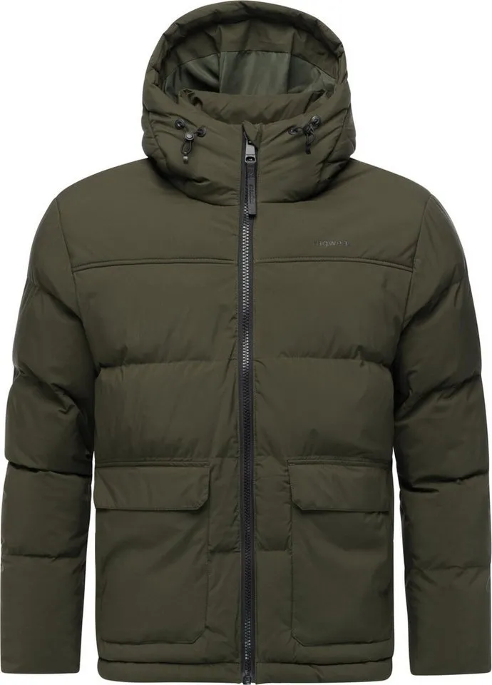 ragwear ragwear Steppjacke Walinor YOUMODO Gesteppte Winterjacke mit verstellbarer Kapuze, Grün, – Produktbild 2 von 5