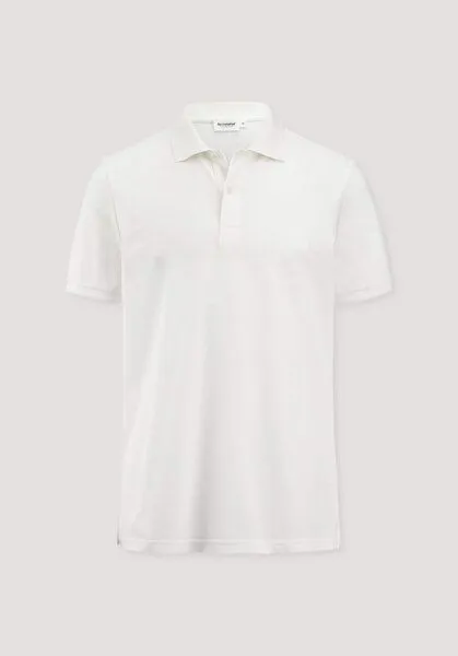 hessnatur hessnatur Piqué Polo Regular aus reiner Bio-Baumwolle, Naturweiss, – Produktbild 6 von 6