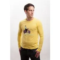 108 Degrees 108 Degrees E-Scooter Longsleeve gelb GOTS – Produktbild 1 von 1