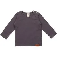 Walkiddy Baby Langarmshirt GOTS zertifiziert, Bio-Baumwolle, anthrazit, weich & bequem, Schulterknöpfe – Walkiddy – Produktbild 1 von 1