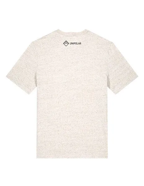 UNIPOLAR UNIPOLAR Mathematik T-Shirt | Primspirale, Eco-heather (natur), – Produktbild 4 von 4