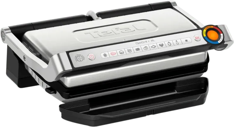 Tefal Tefal Kontaktgrill "OptiGrill XL GC727D", Schwarz/silber, – Produktbild 3 von 3