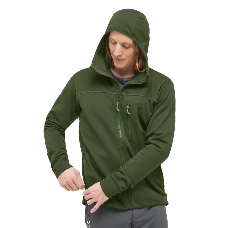 Haglöfs Kapuzenjacke Haglöfs Rosson Mid, Grün, – Produktbild 1 von 1