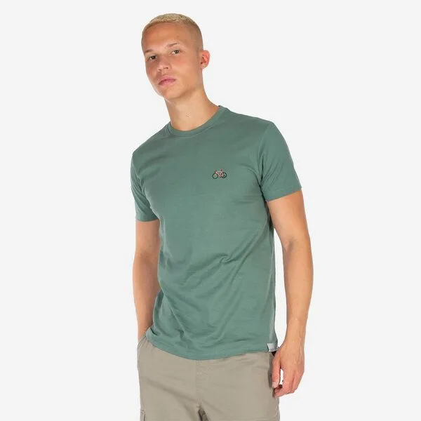 Iriedaily Iriedaily Peaceride Emb Tee, Jungle green (grün), – Produktbild 3 von 3