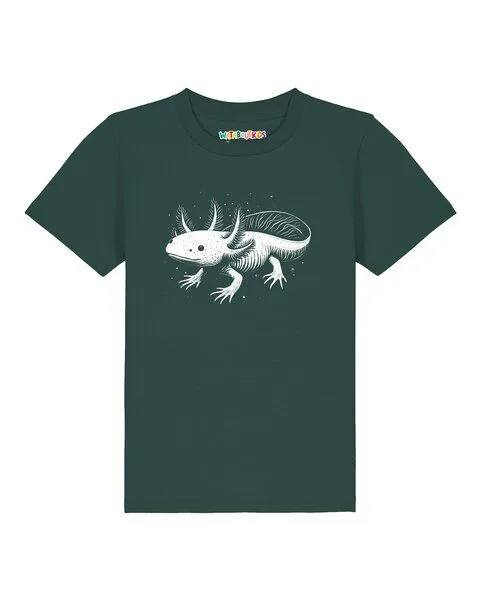 watabout.kids watabout.kids T-Shirt Kinder Axolotl, Glazed green, – Produktbild 1 von 2