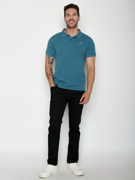 GreenBomb GREENBOMB Polo-Shirt Canoe Cross Strike Tidal Blue – Produktbild 4 von 4