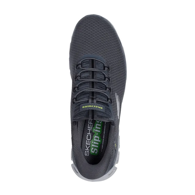 Skechers Skechers Glide Step Slipper Schuhe schwarz Herren SLIP-INS 233010 für Herren, grau, Größe 42 EU, Grau, – Produktbild 3 von 5