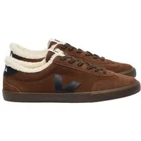 Veja Veja Herren-Sneaker Volley Winter Suede Walnut Black Eagle – Produktbild 1 von 1