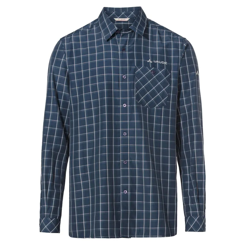 Vaude VAUDE Hemd-Bluse Men's Albsteig LS Shirt III, Dark sea/dark sea, – Produktbild 1 von 1