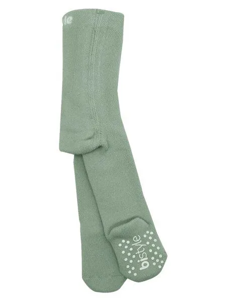 bistyle bistyle Strumpfhose Frottee (innen) für Neugeborene; Plüsch, ABS (Anti.Rutsch), Grün, – Produktbild 1 von 3