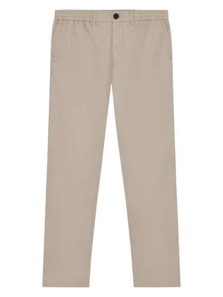 KnowledgeCotton Apparel KnowledgeCotton Apparel TIM Bio-Baumwollhose GOTS/Vegan, Beige (light-feather-gray), – Produktbild 2 von 3