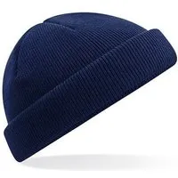 Beechfield Beechfield Damen / Herren Fleece Docker Beanie Mütze, Navy (oxford), – Produktbild 1 von 1