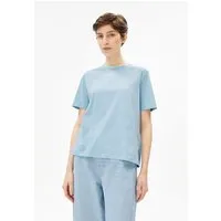 ARMEDANGELS ARMEDANGELS LUALAA Damen T-Shirt aus Bio-Baumwolle, Blue glow, – Produktbild 1 von 1