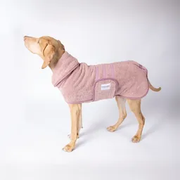 Caruso Conscious Pet Supply Caruso Conscious Pet Supply Hundebademantel - Rosa - doppellagig und saugstark - Bio-Baumwoll Mix – Produktbild 1 von 1