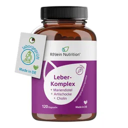 R(h)ein Nutrition R(h)ein Nutrition Leber-Komplex Mariendistel + Artischocke + Cholin – Produktbild 1 von 1