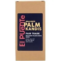 El Puente El Puente Brauner Palmkandis grob | Fair Trade | Vegan | Glutenfrei – Produktbild 1 von 1