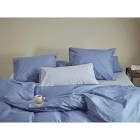 Yumeko Kissenbezug "Yumeko" aus Perkal 300TC, Serene blue, – Produktbild 1 von 1