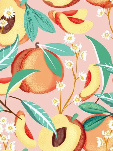 Photocircle Photocircle Poster / Leinwandbild - Peach Season – Produktbild 1 von 4