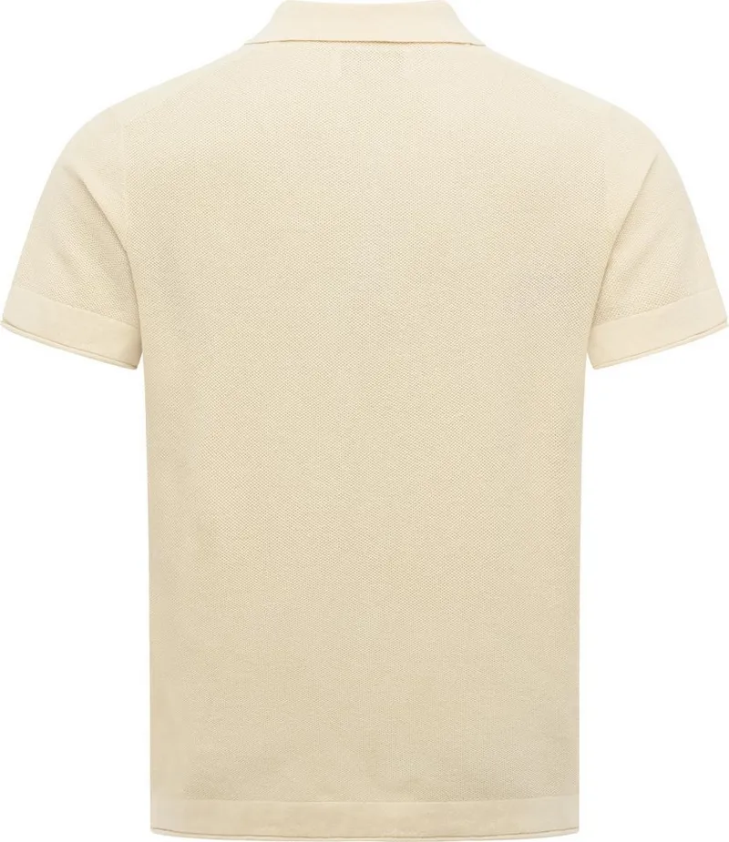 ragwear ragwear T-Shirt Lorien (1-tlg) Kurzärmliches Shirt mit Hemdkragen, Weiß, – Produktbild 3 von 4