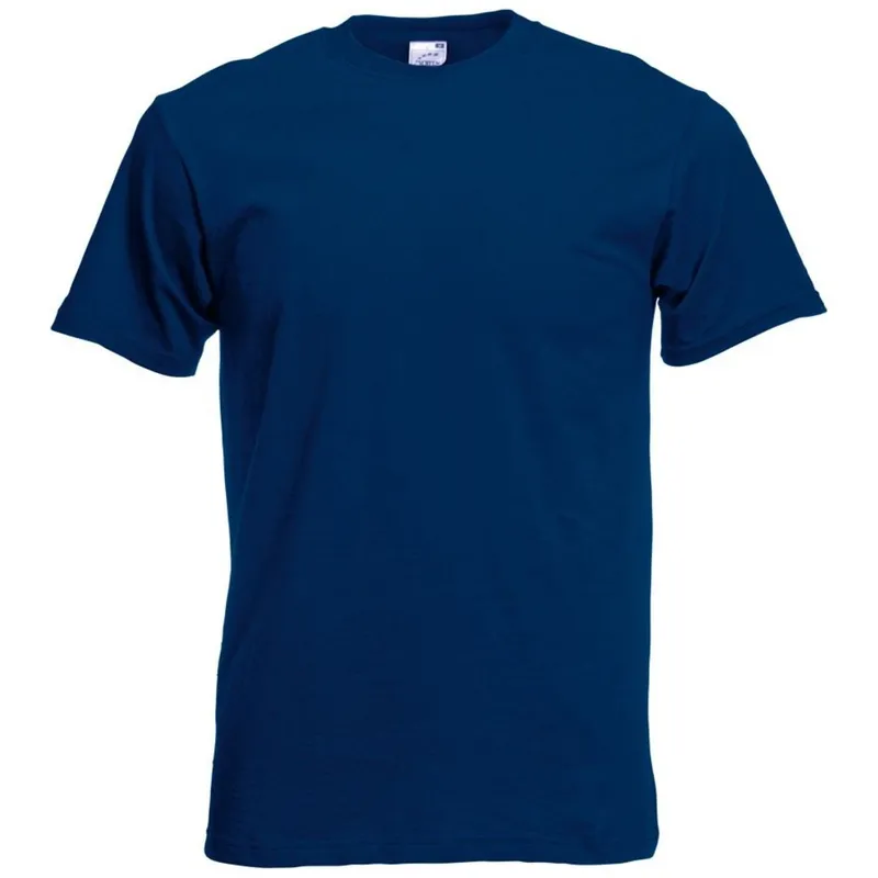 Fruit Of The Loom Fruit of the Loom Cotton Classics-16.1082 T-Shirt Gr. M navy – Produktbild 1 von 1