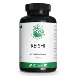 Green Naturals Green Naturals Reishi 650 mg Kapseln vegan – Produktbild 1 von 1