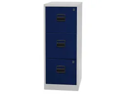 BISLEY Home BISLEY Home Container 3 HR Schübe grau/blau – Produktbild 1 von 1