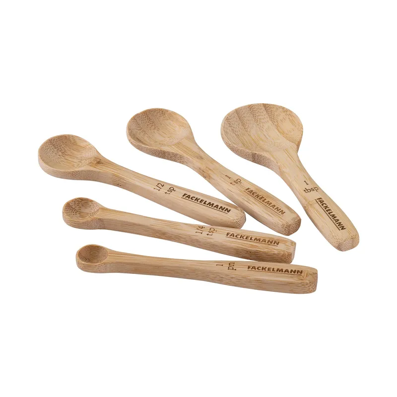 Fackelmann Fackelmann Messlöffel-Set, Bambus – Produktbild 1 von 2