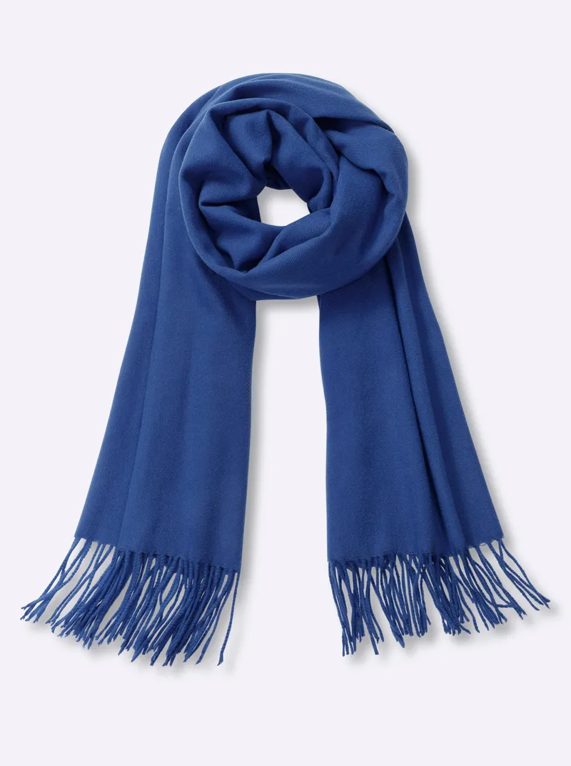 heine Schal royalblau, Royalblau, – Produktbild 1 von 1