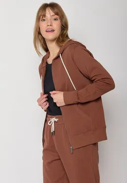 GreenBomb GREENBOMB Basic Vivid - Gemütliche Zipjacke aus Bio-Baumwolle / GOTS / Fair & Vegan – Produktbild 1 von 1