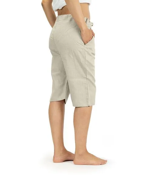 SCHAZAD Leinenshort von SCHAZAD, Beige, – Produktbild 3 von 3