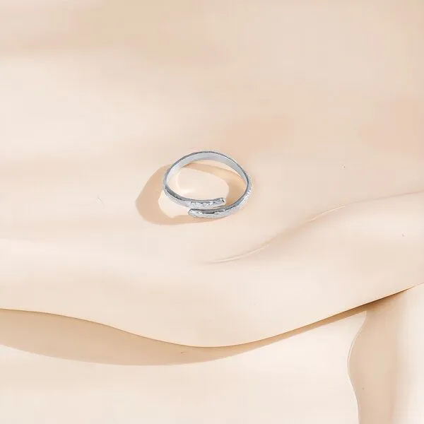 ELEKTROPULLI Größenverstellbarer HAMMARED Ring ca. Ø 17 - 19mm von Elektropulli, Gold, – Produktbild 3 von 3