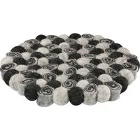 cilio cilio Untersetzer "LANA" aus Schafwolle, Ø 21 cm, bis 100°C, anthracite – Produktbild 1 von 1