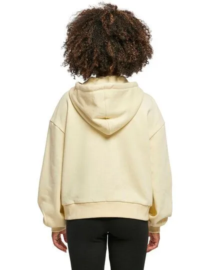 Build Your Brand Build Your Brand Ladies´ Organic Oversized Hoody flauschige Kapuze bis 5XL, Dusk rose (rosa), – Produktbild 4 von 4