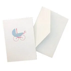 Salon Elfi Salon Elfi Karte zur Geburt - Kinderwagen – Produktbild 2 von 2