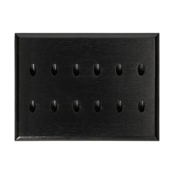 elasto elasto Dartpfeilhalterung aus Holz - Dart Wandhalterung für 12 Pfeile, Schwarz, – Produktbild 2 von 4