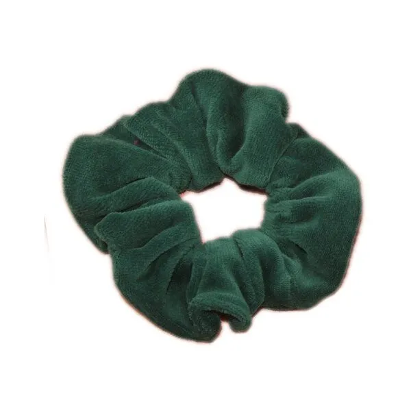 Frija Omina Frija Omina Scrunchies Nickisamt einzeln - Haargummi, Smaragd (grün), – Produktbild 1 von 1