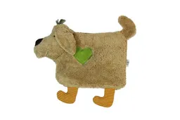 Pat und Patty Pat und Patty Wärmekissen "Hund",Farbe: hellbraun , Dinkelkörner,100 % Baumwolle . – Produktbild 1 von 1
