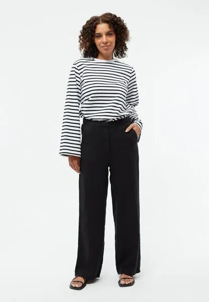 Givn Berlin Givn Berlin Hose GBBEATRICE aus Leinen, Black (linen), – Produktbild 1 von 3