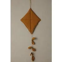 2 Stories 2 Stories KITE Wanddekoration aus Bio Musslin, Senf, – Produktbild 1 von 1