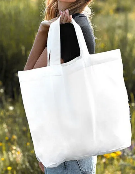 Neutral Neutral Baumwolltasche Einkaufstasche Shopper Groß, Weiß, – Produktbild 1 von 1