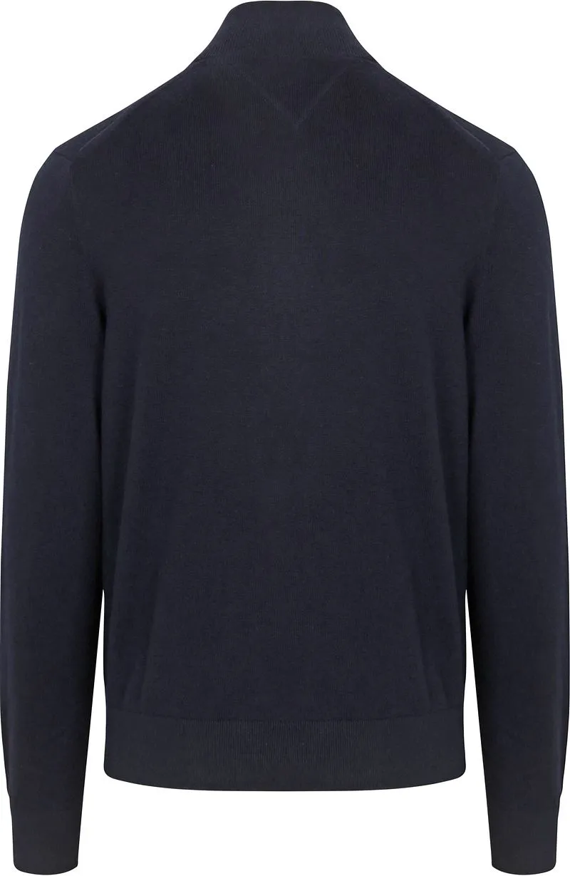 Tommy Hilfiger Tommy Hilfiger Half Zip Pullover Navy - Größe XL, Dunkelblau, – Produktbild 2 von 2