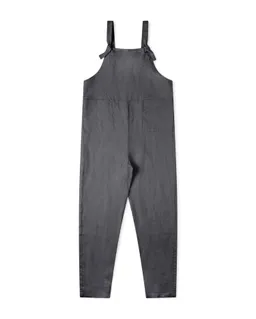 MATONA MATONA Damen vegan Overall Leinen Sturmblau – Produktbild 1 von 1