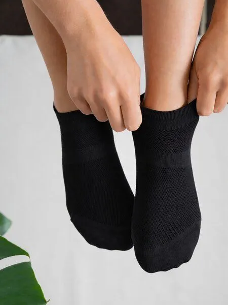 FUXBAU FUXBAU Sneaker Socken | 3er Pack, Schwarz, – Produktbild 4 von 4