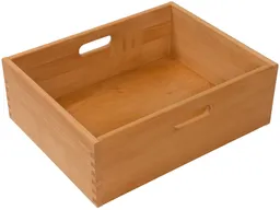Caritas Werkstätten Caritas Werkstätten Spielzeugkiste groß, Buche Massivholz, geölt Maße 50 x 17,8 x 39 cm (B x H x T) – Produktbild 1 von 1