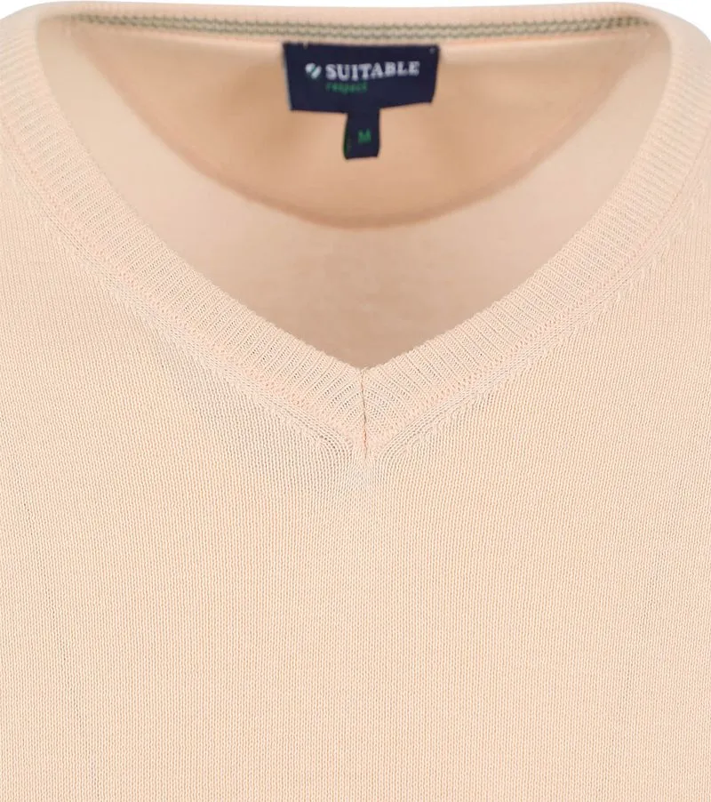 Suitable Suitable Respect Bio-Baumwolle Pullover Vinir Hellrosa - Größe XL, Pink, – Produktbild 2 von 4
