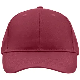 Myrtle Beach myrtle beach Klassisches 6 Panel Cap mit gebürsteter Oberfläche MB6118 Gr. one size burgundy – Produktbild 1 von 1