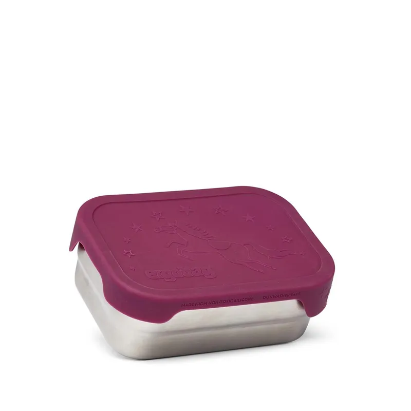 Ergobag Ergobag Schulzubehör Edelstahl-Brotdose Pferdestar, Lilac, – Produktbild 1 von 1